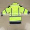 300D Oxford Fabric Waterproof Safety Reflective Jacket