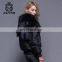 Good Price Men Short Bomber Jacket With Raccoon Fur Collar Custom Jackets