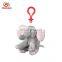 Wholesale cute mini stuffed plush giraffe keychain