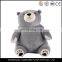 Import plush toys fat polar bear from china