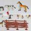 10pcs ECO Farm Model Set Plastic Toy With Pig Horse Figure