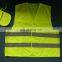 wholesale yellow 120g polyester Reflective Safety Vest