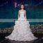 2015 Newest Design Sweetheart Neckline Tired Lace Appliqued Wedding Dresses Cascade Imported From China