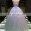 China wholesale evening dress Panyu bridal new arrival ball gown applique wedding dress 2016