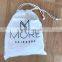 cotton canvas small nylon drawstring dust bag for handbag