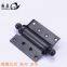 Spring iron hinge single double spring hinge left and right automatic close hinge automatic rebound bar cowboy free door hinges