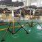 4m Military aluminum heavy duty pneumatic telescoping mast foot pump hand air pump in lighting camera monitor antenna photograph