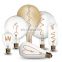 Tube Length 185mm/225mm/300mm Led Light Lamp T30 230V 4W/6W/8W E27 Led Vintage Filament Bulb