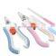 Pet Comb Nail Clipper Pet Hair Brush Bath Pet Supplies Set