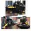 Mini skid steer loader stump grinder attachment