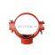 CE Approved Ductile Iron Threaded Mechanical Tee For Fire Fighting