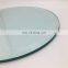 6mm Tempered Glass Top Mini Coffee Table Round Side Table With Glass Top