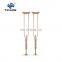 Wooden crutches handicapped walking cane stick