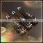 Carbon steel nail clipper/nail cutter with flower print design