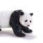 Cotton Filled Male Giant Panda Figurine China Panda Jungle Animal Model Toy Wholesale Natural Black Panda Bear Action Figurines