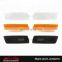 Dark Smoked  Front Bumper Side Markers Lights For Vw Jetta Rabbit Gti R32 Mk5 06-10