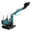 Stock available Crawler 0.8 ton 1ton hydraulic small digger machine mini excavator