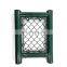 Top barbed wire boundary line galvanized security galvanized chain link fence