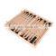 High Quality Wooden Folded International Chess Game Set Backgammon Folding  Tournament Chess Board