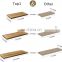 Floating Mounted Set of 3 Rustic Wood Wall Shelves for Living Room Bedroom Bathroom 3 Count Wood Wall Shelves