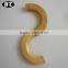 HA1337 Natural Open Wooden Ring for Jeans Pants Scarves