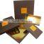 Recyclable material elegant effect color box packaging/cosmetic paper box/box packaging