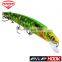 Foreign trade new lure laser artificial lure14cm/19glure hard bait Minnow Fishing Lure Floating Artificial Hard Bait Bass