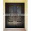 Grill design wrought iron french doors
