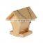 Customized small cute outdoor decoration pigeons bird house,Build and paint a classic wooden feeder