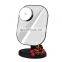 Vanity Makeup Mirror with LED and 10X Magnifying 24 LED Lighted Mirror with Touch Sensor Battery Operated Cosmetic mirror