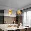 HUAYI Hot Selling Bamboo Modern Decoration E27 5W Indoor Restaurant Hotel Garden LED Pendant Light