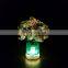 Submersible Led Lights Waterproof 12 LED Lights with Remote Control for Vase Base