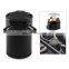 500ml Compact Baffled 2-Port Aluminum Oil Fuel Oil Catch Can For Universal Car