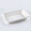 New Hot Disposable Biodegradable 32OZ TRAY Bagasse Food Box Take Away Sugarcane Container