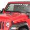 Для Jeep JL, для вранглера 2018+ а-образная кронштейн с фонарем (LED620*2шт+провод) LED 20Вт 1800лм прожекторный свет Lantsun JL1055 Сталь