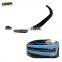 For Volkswagen vw T6 Original Bumper Added Sharkaero Style Front Splitter Front Lip Spoiler