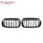 M color double slat line grill for BMW X5 X6 bumper grill ABS high quality kindly grill for BMW F15 F16 X5M 2014-2020