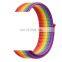 108 Colors Woven Lightweight Breathable Wristband Strap Sport Loop For Ap-ple Watch Series 7/6/5/4/3/2/1 Nylon Band 38 40 42 44