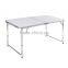 Wholesale rectangle outdoor banquet aluminum folding picinic table