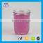 Bulk 280ml cheap food storage jar glass embossed mason jar