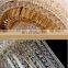 Glass Lighting Big Crystal Chandelier LED Lamp For Hotel Bedroom Hotel