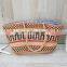 Straw Seagrass HandBag, Vintage wicker Beach Bag with lining Wholesale in Bulk Vietnam Supplier