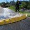 Reusable movable plastic water flood control prevention barriers