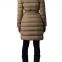 2023 NEW CUSTOM WOMEN BELTED WINTER PARKA OVERCOATS PLUS SIZE WOMEN DOWN PADDED PUFFER JACKETS