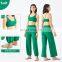 Custom Women Drawstring Pocket soft  Sport Pants High Waist Fitness Yoga Pants