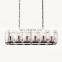 New Modern Luxury HARLOW Crystal Rectangular Chandelier for Living Room Restaurant Bedroom Hotel Home Decor Modern Lighting
