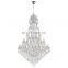 European style hotel event wedding large K9 crystal lamp luxury villa maria theresa crystal chandelier