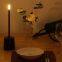 Modern Gold Metal Cordless LED Table Lamp Home Restaurant Luxury Bar Design Touch Control Rechargeable Shade DC Battery Power