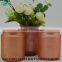 Luxury moroccan glass jar rose gold colored for wedding decoration centerpieces
