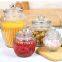 Exquisite Ribbed Glass Storage Jars with Lids - Ideal for Kitchen Pantry, Preserving Snacks & Ingredients!